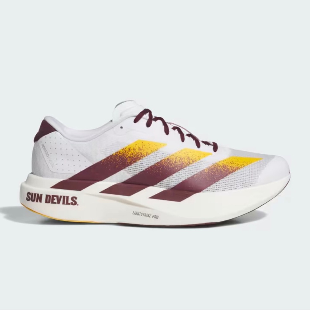 Adidas Adizero Evo SL Men's 11 Arizona State ASU Sun Devils Running Shoes new